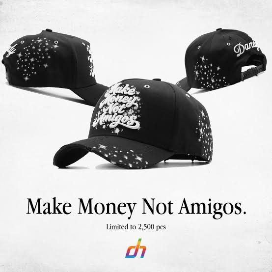 Dandy Hats x need money not friends