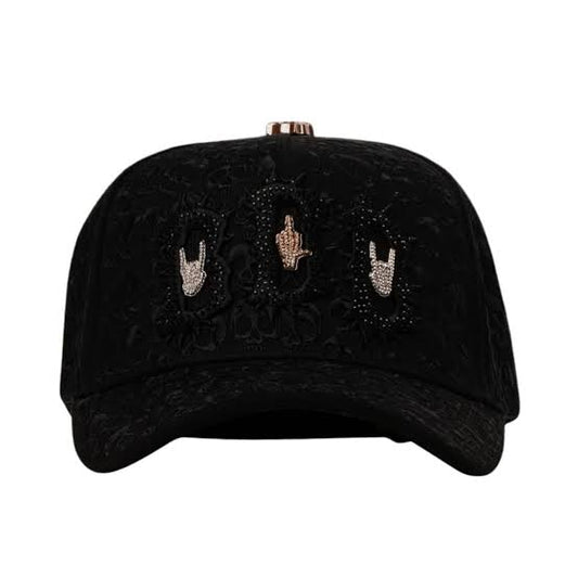 Barbas Hats BBB Hand Skull