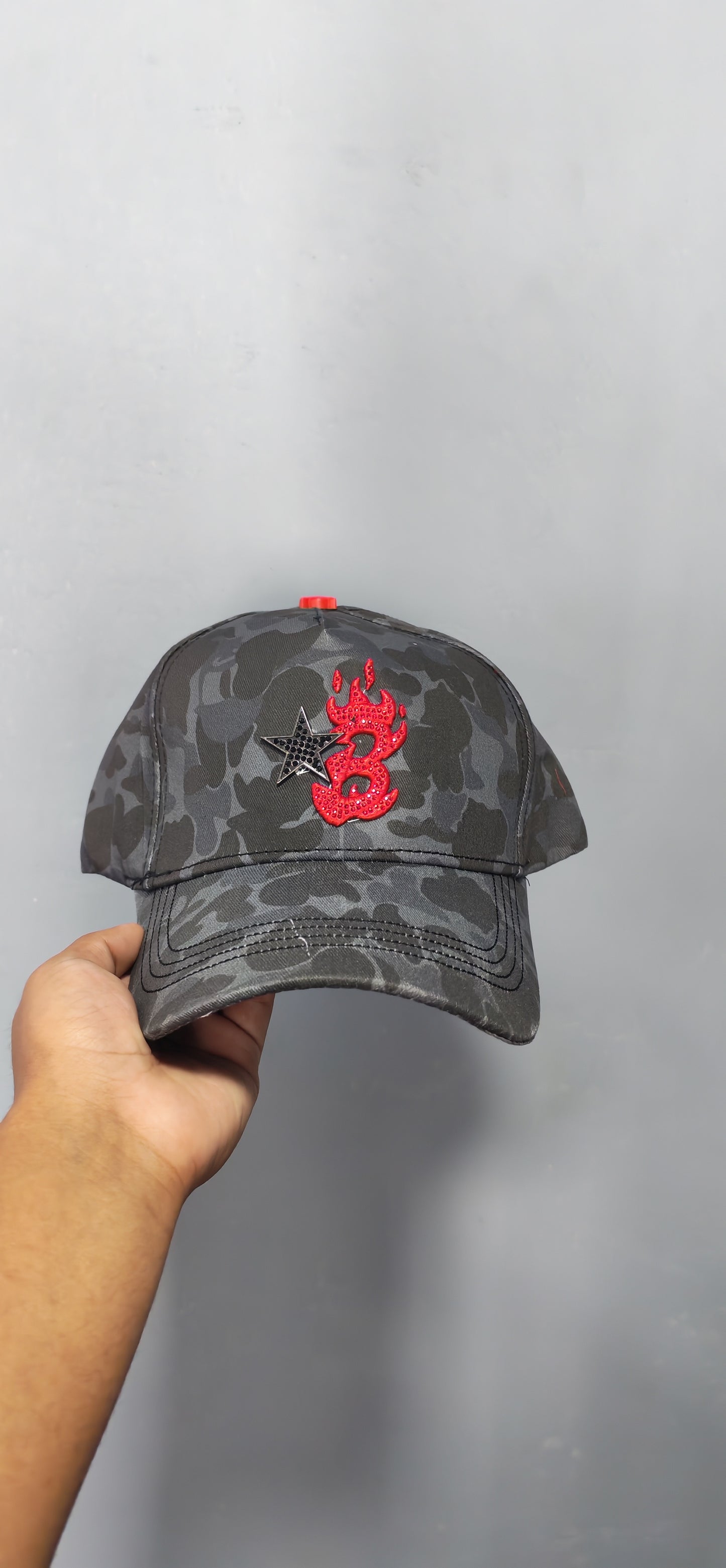 Barbas Hats B-Star Red Camo