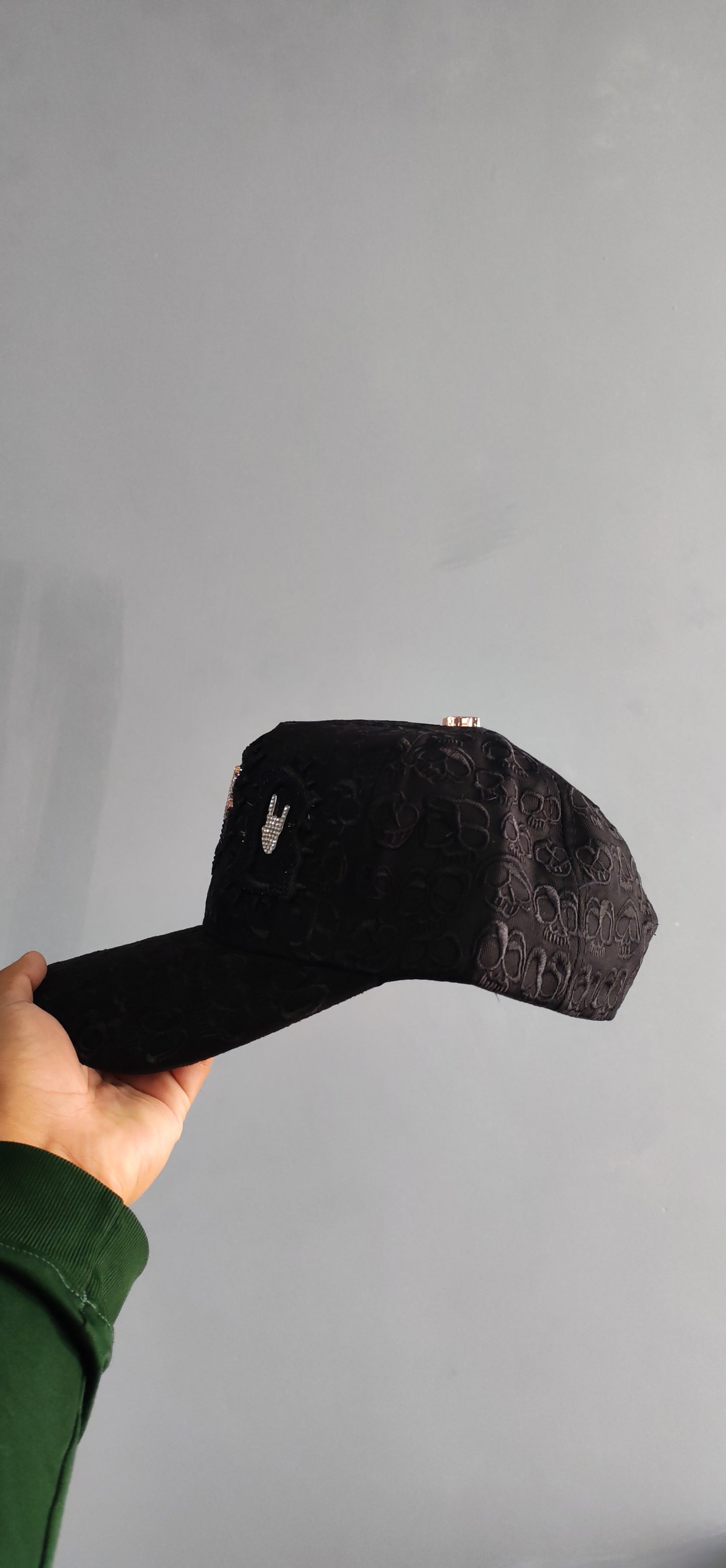 Barbas Hats BBB Hand Skull